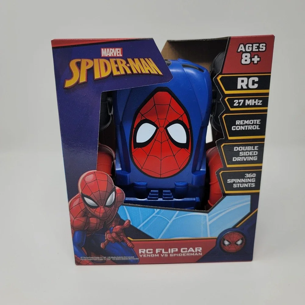 Marvel Spider-Man vs‎ Venom RC Flip Car 27 MHz Remote Control Ages 8+